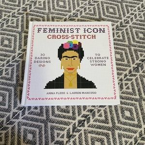 *3 for $12* Feminist Icon Cross Stitch Book